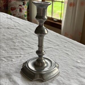 Vintage Wilton RWP Pewter Candlestick Holder.